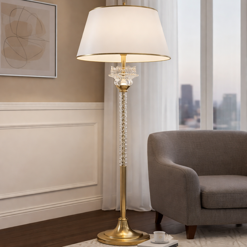 The Spiral Bloom Floor Lamp (Model: 9301)