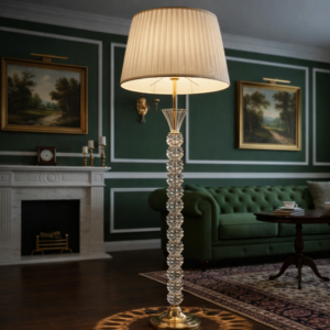 The Crystal Spire Floor Lamp (Model: 9306)