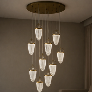 Radiant Cascade Pendant (Model - 8953/18)