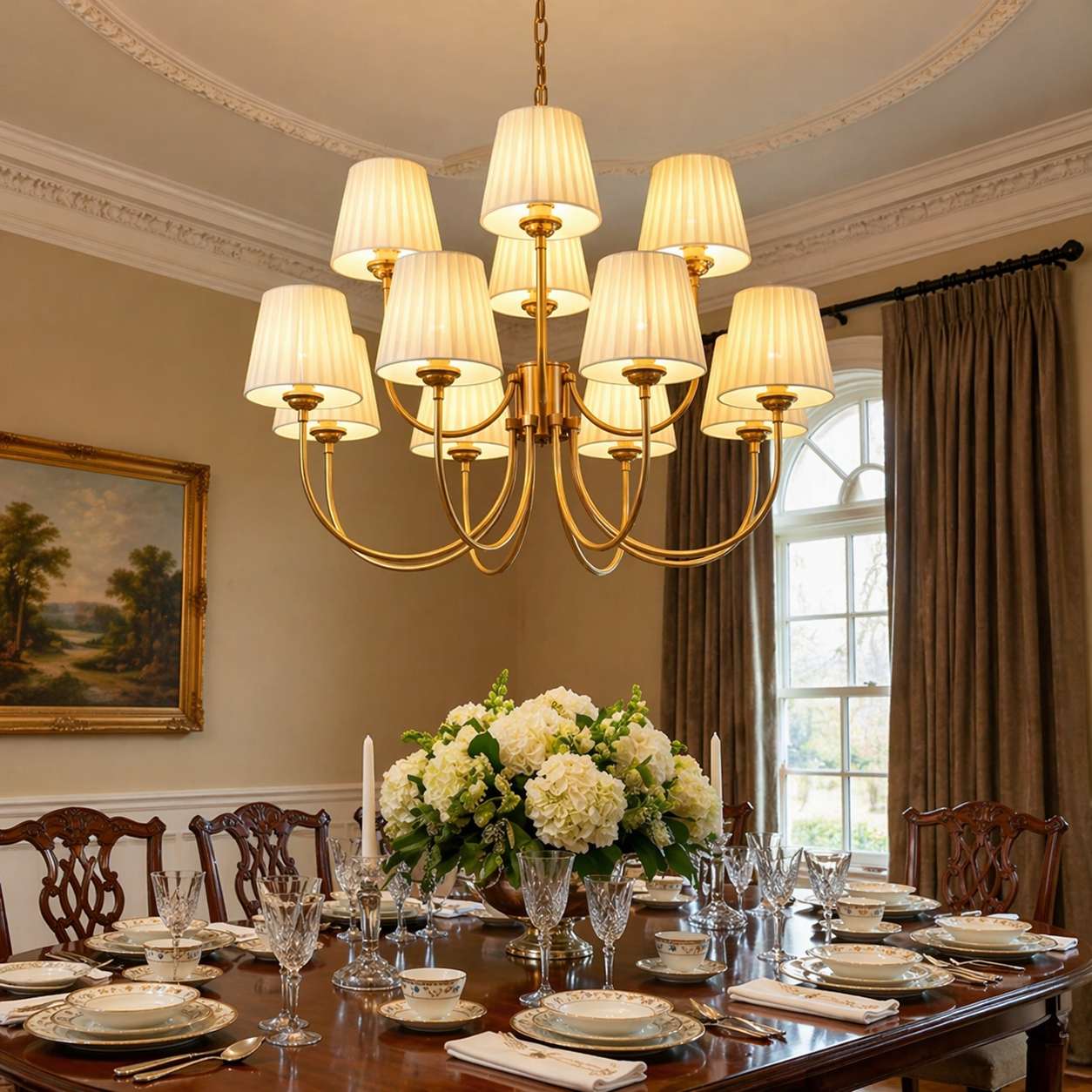The Classic Gold Drop Candle (Model - Q7002)