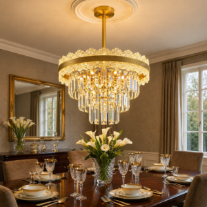 The Elegant Multi - Tier Crystal (Model - 9619)