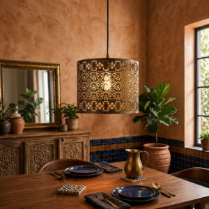 4 Light Cluster Pendant - Industrial Elegance Redefined (Model - 7911)