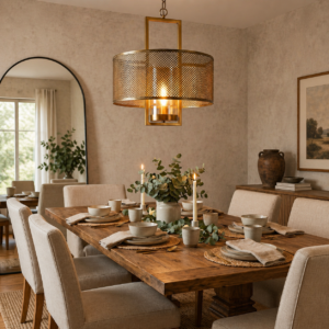 4 Light Cluster Pendant - Industrial Elegance Redefined (Model - 7911)